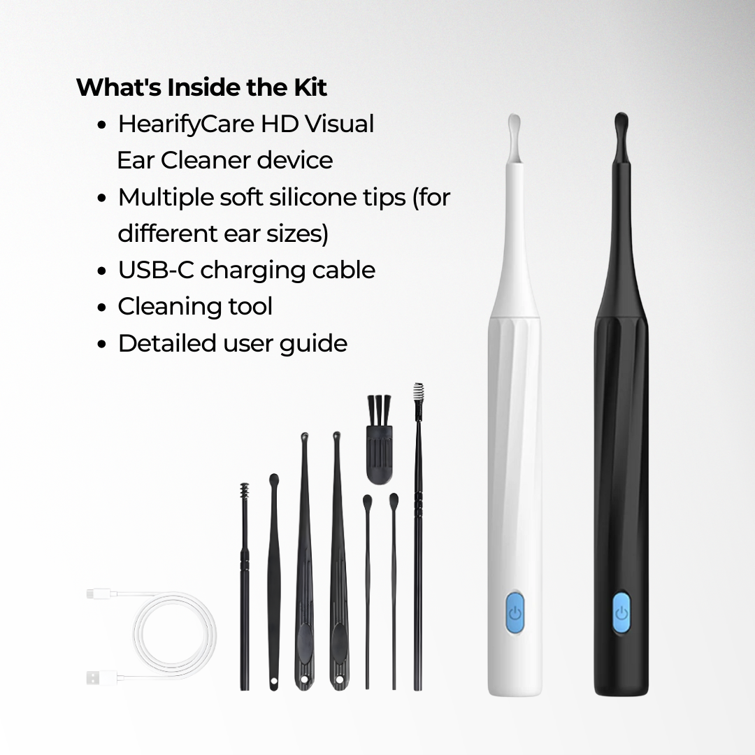 HearifyCare HD Visual Ear Cleaner Kit