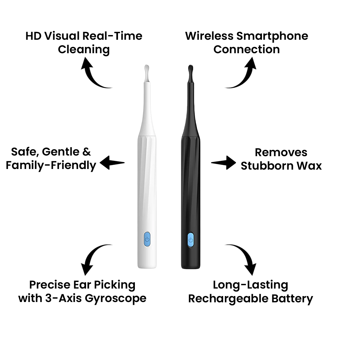 Meet HearifyCare HD Visual Ear Cleaner Kit, Your All-in-One Smart Ear Care Solution